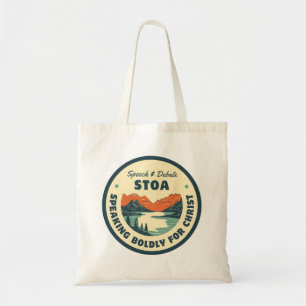 Bolso De Tela Tote Stoa Mountain