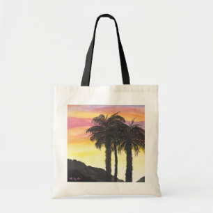 Bolso De Tela Tote - "Sueño del desierto" por todo arte de alegr