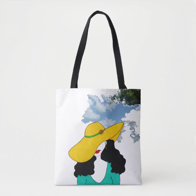 Bolso De Tela Tote Sunny Days (Anverso)