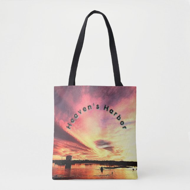 Bolso De Tela Tote Sunset (Anverso)
