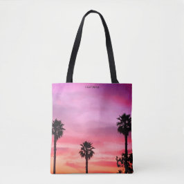 Bolso De Tela Tote Sunset de California