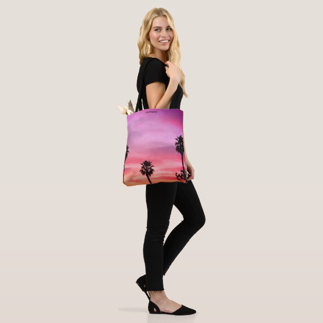 Bolso De Tela Tote Sunset de California (Puesto)