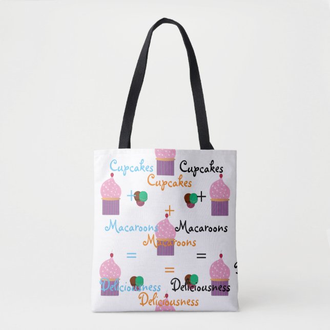 Bolso De Tela Tote Sweet Treat (Anverso)
