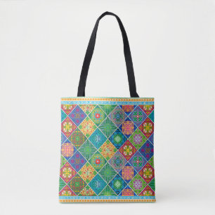 Bolso De Tela Tote Talavera Design-2