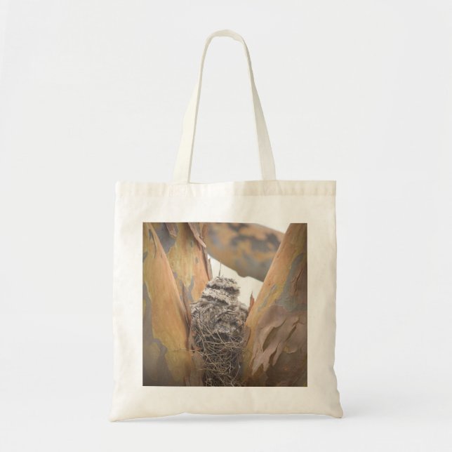 Bolso De Tela Tote Tawny Frogmouth Chicks (Frente)