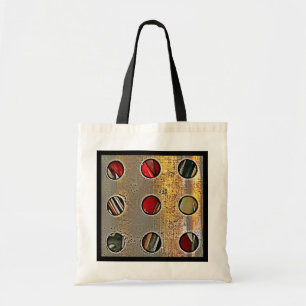 Bolso De Tela Tote Tic Tac con engranajes