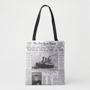 Bolso De Tela tote titánico
