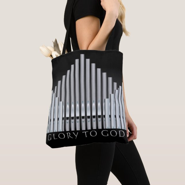 Bolso De Tela Tote todo-sobre-impreso, Tote de hombro (Detalle)