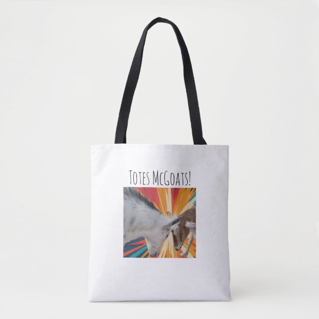 Bolso De Tela Tote totes McGoats (Anverso)