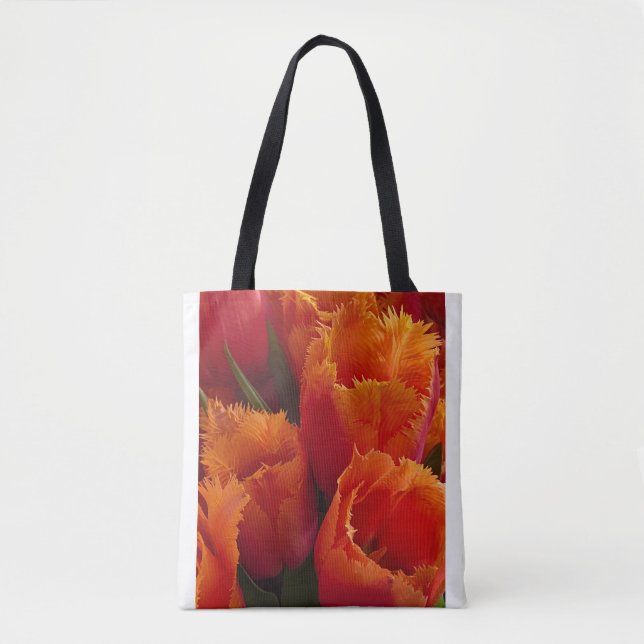 Bolso De Tela Tote Tulip (Anverso)