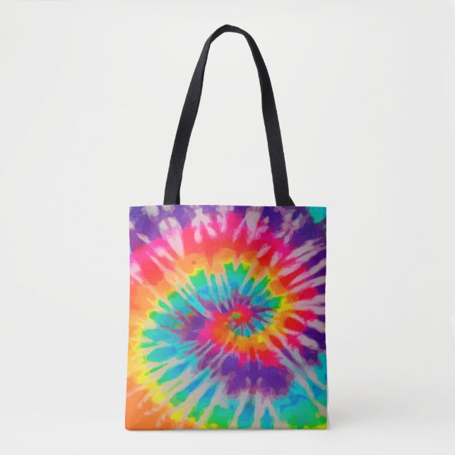 Bolso De Tela Tote Tye-Dye-3 (Anverso)