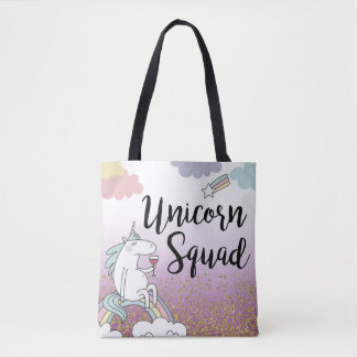 Bolso De Tela Tote Unicorn Bachelorette