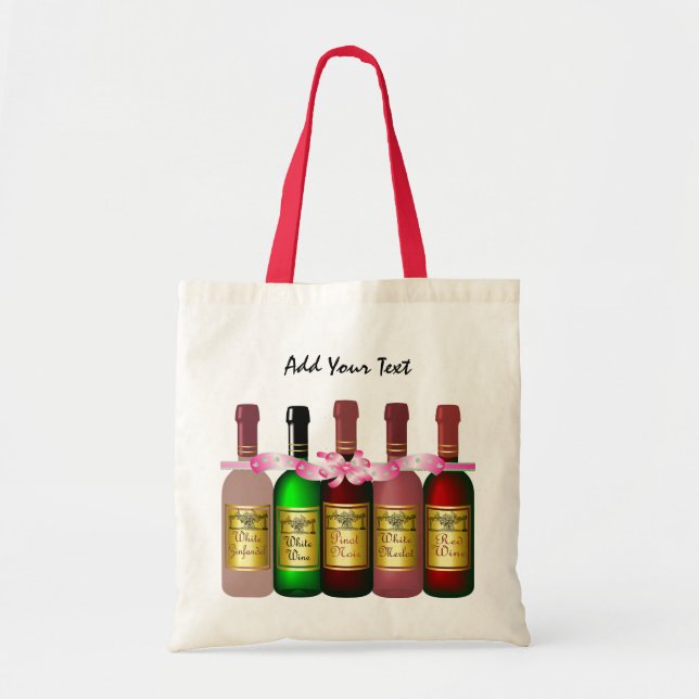 Bolso De Tela Tote vitivinícola Presupuestario - FRS (Frente)