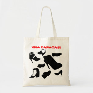BOLSO DE TELA ¡TOTE VIVA ZAPATAS DEL NEGOCIO!