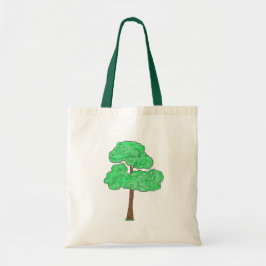 Bolso De Tela Tote - Whimsical Tree
