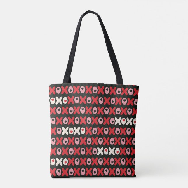 Bolso De Tela Tote XOXO (Reverso)