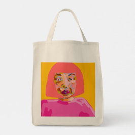 Bolso De Tela Tote Yayoi Kusama