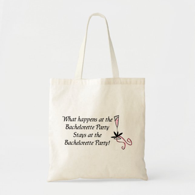 Bolso De Tela Totebag del fiesta de Bachelorette (Frente)