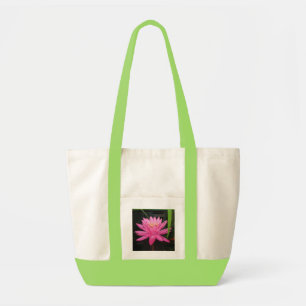 Bolso De Tela Totebag del lirio de charca