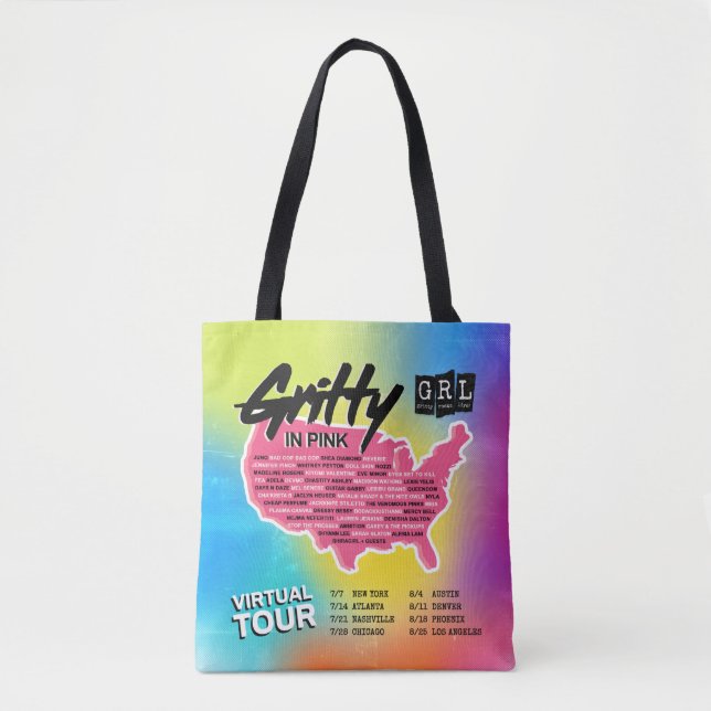 Bolso De Tela Totebag del tour virtual GRL (Anverso)