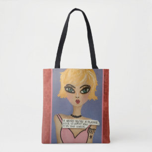 Bolso De Tela Totebag- I OYÓ que USTED es UN JUGADOR