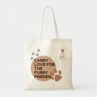 Bolso De Tela Totebag para los amantes del ANIMAL