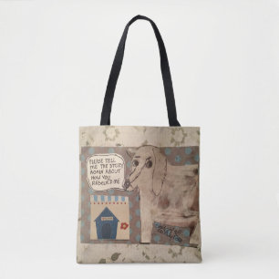 Bolso De Tela Totebag-please me cuenta la historia de cómo