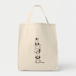 Bolso De Tela Tótem del barro amasado