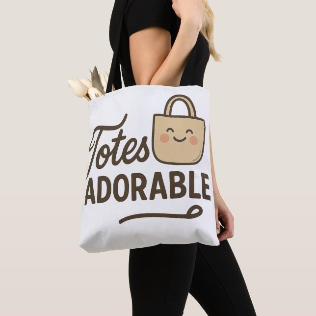 Bolso De Tela Totes Adorables (Detalle)