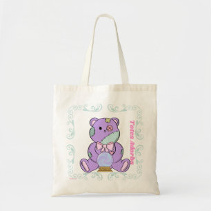 Bolso De Tela Totes Adorbs - Oso de peluche/Bola de cristal