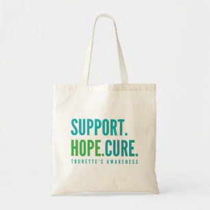Bolso De Tela totes de cura de esperanza de apoyo de tourette Ba