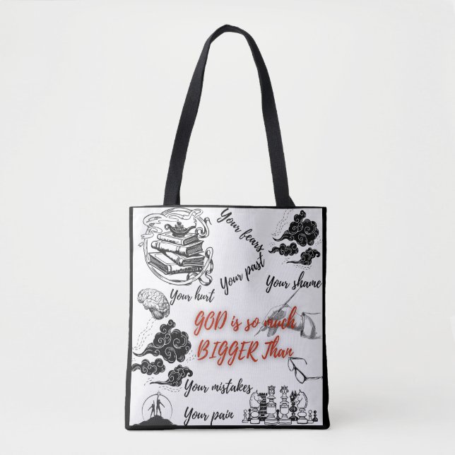 Bolso De Tela Totes de diseño (Anverso)