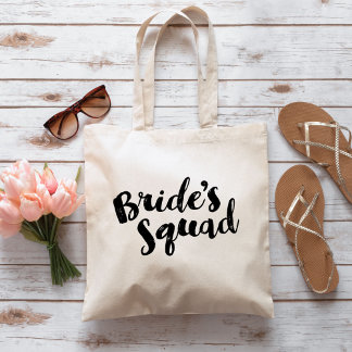 Bolso De Tela Totes del partido de novias de Personalizado de no