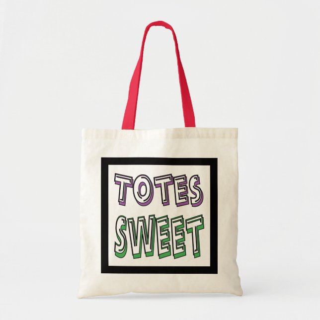 Bolso De Tela Totes dulces (Frente)