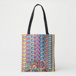Bolso De Tela Totes Elegantes: Diseños Impresos de Moda