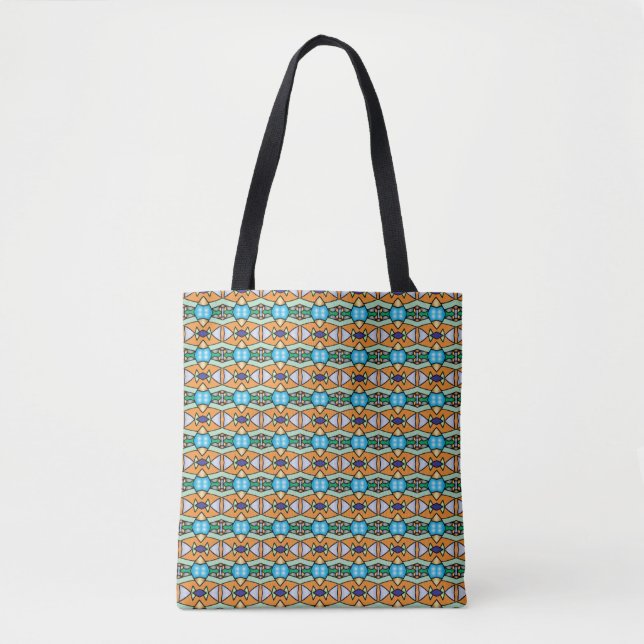 Bolso De Tela Totes Elegantes: Diseños Impresos de Moda (Anverso)