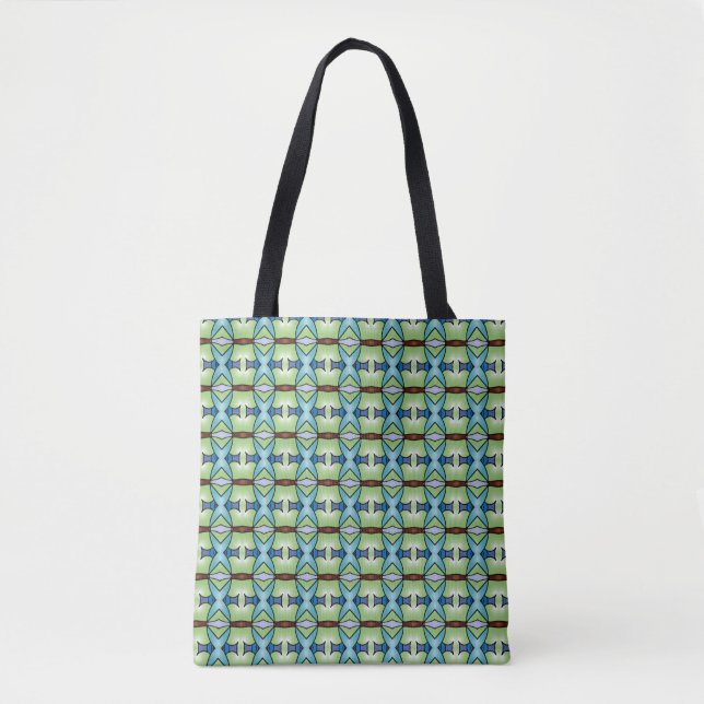 Bolso De Tela Totes Elegantes: Diseños Impresos de Moda (Anverso)