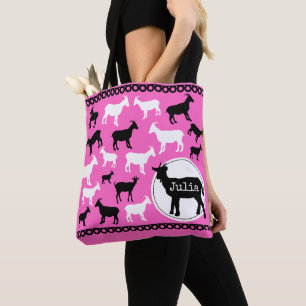 Bolso De Tela Totes Fiesta Cabras