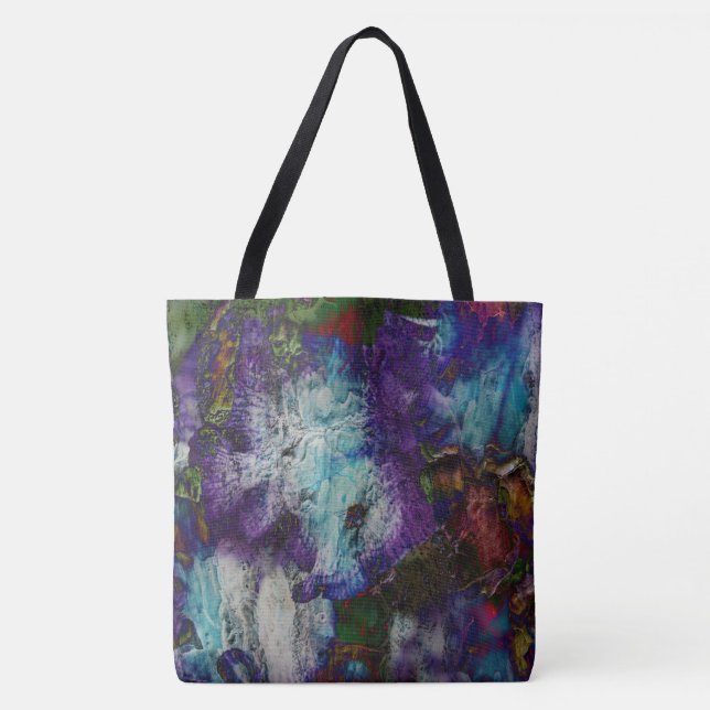 Bolso De Tela Totes Floral Splash (Anverso)