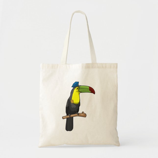 Bolso De Tela Toucan como policía (Frente)