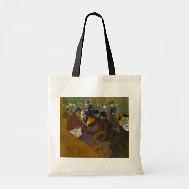 Bolso De Tela Toulouse-Lautrec - En el Rojo (Frente)