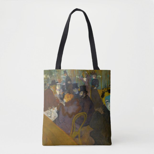 Bolso De Tela Toulouse-Lautrec - En el Rojo (Anverso)