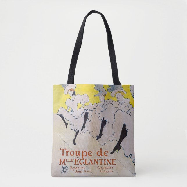 Bolso De Tela Toulouse-Lautrec - Troupe de Mlle Eglantine (Anverso)