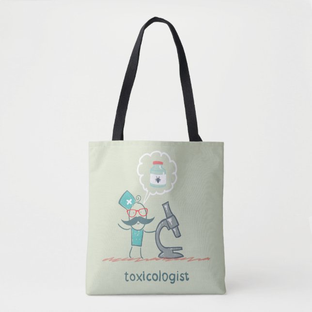 Bolso De Tela Toxicólogo (Anverso)