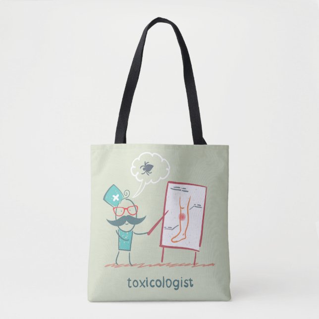 Bolso De Tela Toxicólogo (Anverso)
