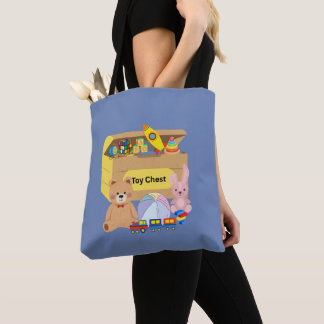 Bolso De Tela Toy Box Tote