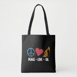 Bolso De Tela Trabajadores de la plataforma petrolera Oilfield P