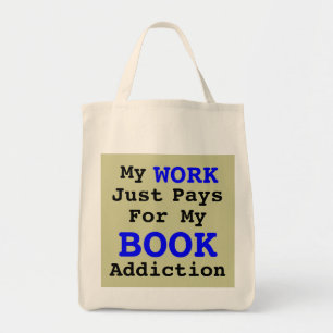 Bolso De Tela Trabajará para los libros v.2