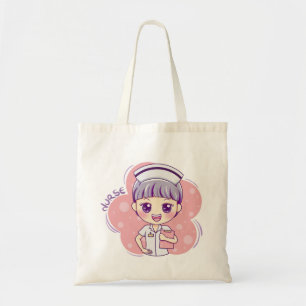 Bolso De Tela Trabajo de enfermeras cortas