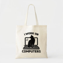 Trabajo En Computadoras Amante De Gatos Divertidos